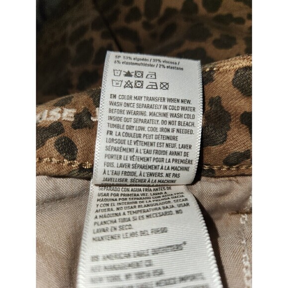 New! American Eagle Leopard Print Curvy Super High Rise Jegging, 2 - Picture 14 of 15